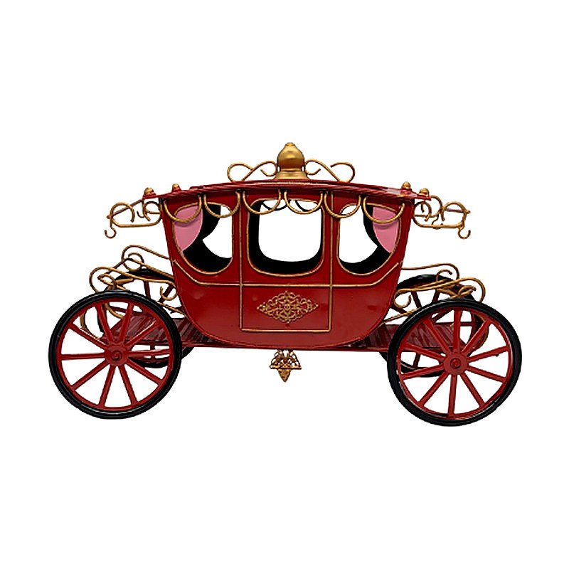 Vintage Tin Royal Carriage Model — Red — Home & Garden | Zaptek BD