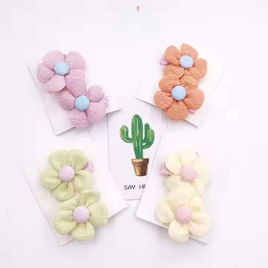 Sweet Princess Floral Hair Clips — Baby Toy Accessories | Zaptek BD