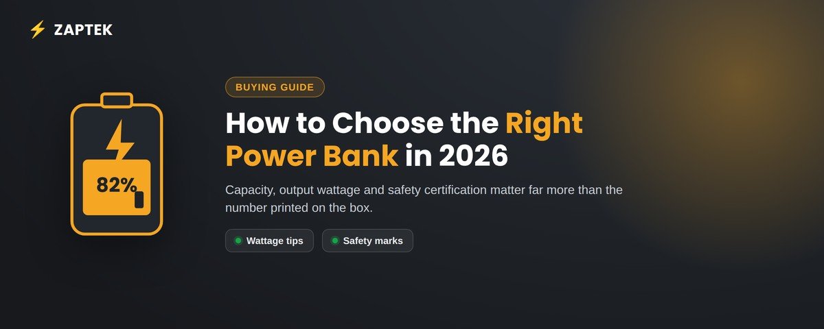 How to Choose the Right Power Bank in 2026