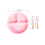 Ceramic Baby Feeding Bowl & Plate Set image 2