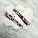 Daisy Flower Cotton Linen Hair Clips image 3