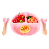 Ceramic Baby Feeding Bowl & Plate Set image 3