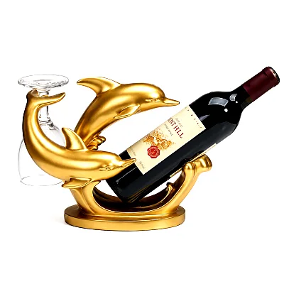 Dolphin Bottle Rack