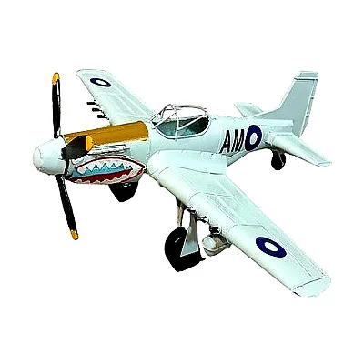 Vintage Tin Fighter Plane