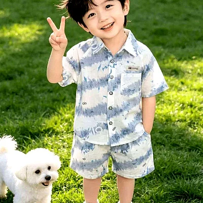Trendy Baby Boy Summer Set